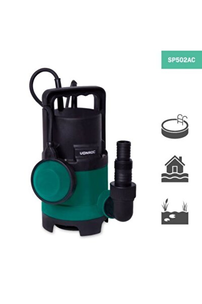 VONROC Dalgıç Pompa 400w - 8000l/h | Kirli Ve Temiz Su