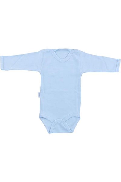 Nayinom Baby Boy Blue Long Sleeve Bodysuit