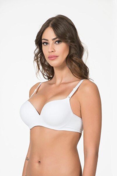 Belvü 1140 Підтримуючий бюстгальтер з подвійним пуш-апом, білий 1140-