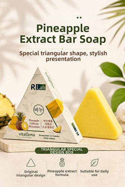 Vitalizma Pineapple Extract Soap - Firming & Anti-Cellulite Care, with Bromel...