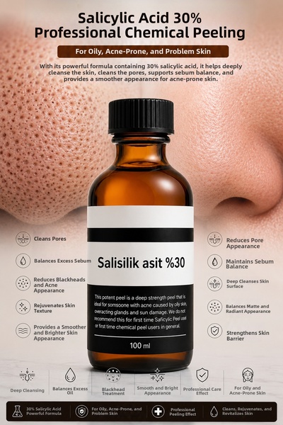 Puredermine Professional Salicylic Acid 30% Care That Helps Clean Pores, Bala...