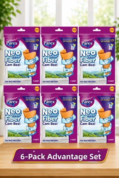Parex Neo Fiber Glass Cloth Pachet Advantage de 6 bucăți Lavetă de curățare d...