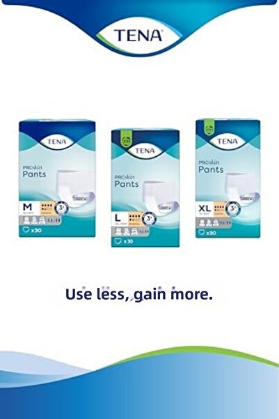 Yıldızan Terra Organik Tena Pants Normal m 2X30P,Int,Prot Absorbent Panties T...