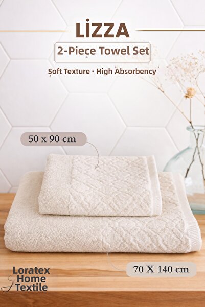 Lorateks Lizza |   Set de 2 prosoape de baie |   Prosop |   Prosop de baie I ...