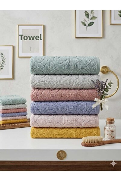 New Cotton Home Dora 3-Piece 100% Natural Micro Cotton Cotton Hand, Face, and...