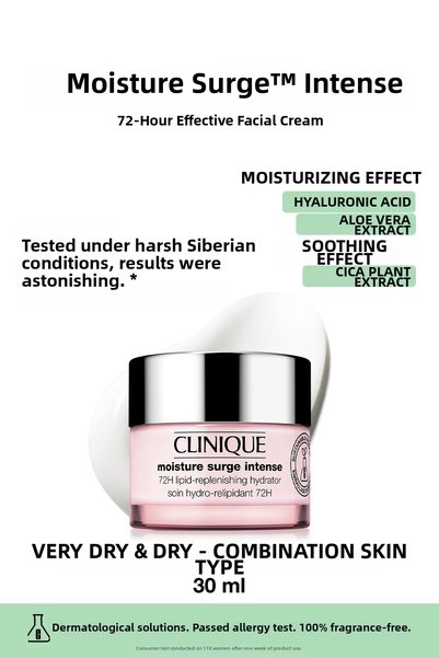 Clinique Moisture Surge Intense Intensive Moisturizing Cream That Provides 72...