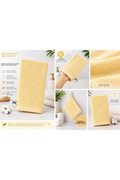 ÖZHANE TEKSTİL 100% Cotton Pouch 15X21 30 Gr Yellow (1 Piece)