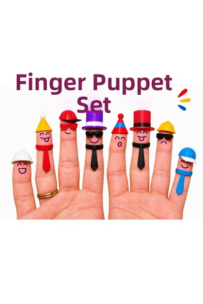 YAHO OYUNCAĞIN DOĞAL HALİ Finger Puppet Set