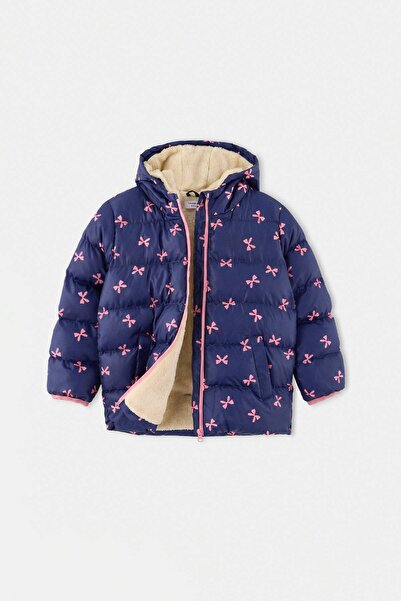 TRENDYOLKIDS Navy Blue Coat Tkdaw27Mo00005