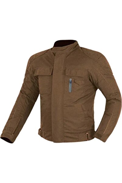MOTOANL Motorcycle Coat 4 Seasons Cotton Wax Soft Texture Water Resistant Fab...