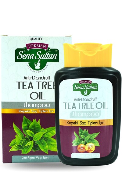 Lokman Sena Sultan Tea Tree Oil Bitkisel Şampuan (Kepek Karşıtı) 400 ml