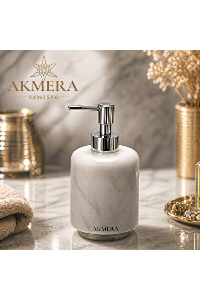 Akmera Home Mermer Sıvı Sabunluk