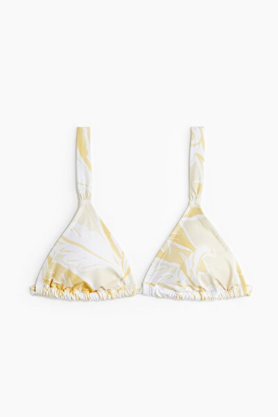 H&M Dolgulu Üçgen Bikini Üstü