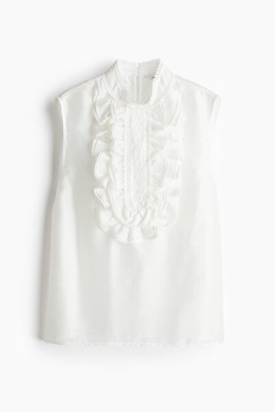 H&M Fırfırlı Bluz