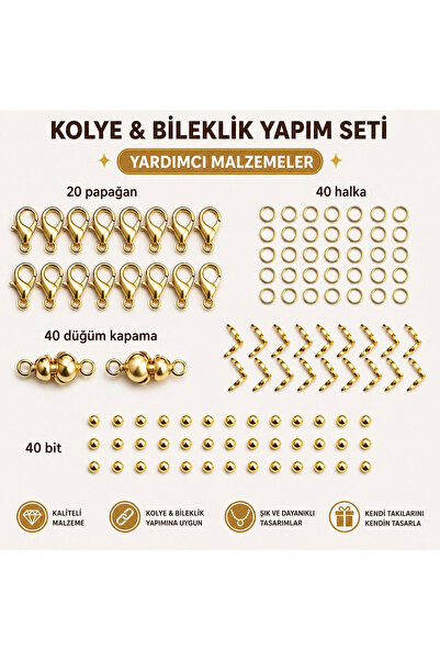 By MO Accessories Χρυσό χρώμα Parrot Ring Bit Knot Closing Jewelry Making Uti...