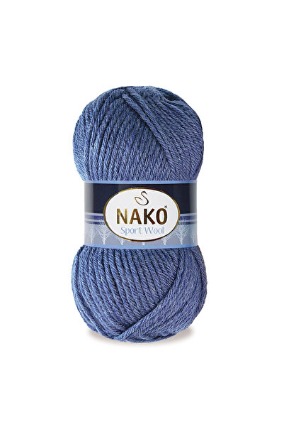 NAKO SPORT WOOL 23162 Indigo Melanj