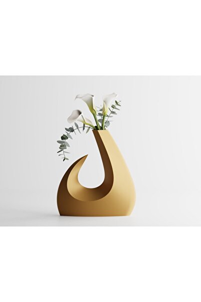 Sani Vaza "LUNARA" 220 x 85 x H238 mm - Aur