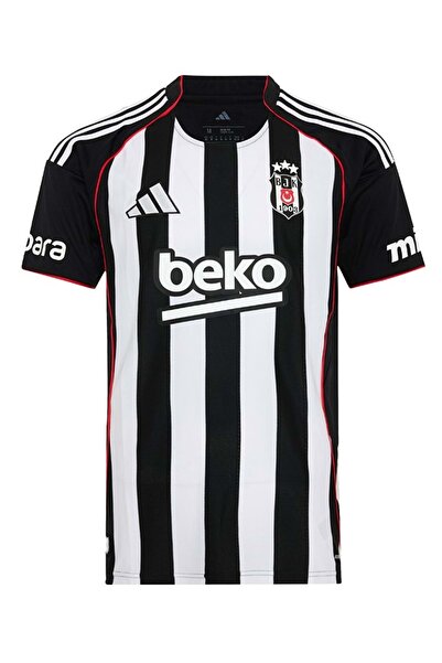 Beşiktaş S.K. Bjk Forma 25/26 İç Saha Forması Erkek Forma SİYAH-BEYAZ