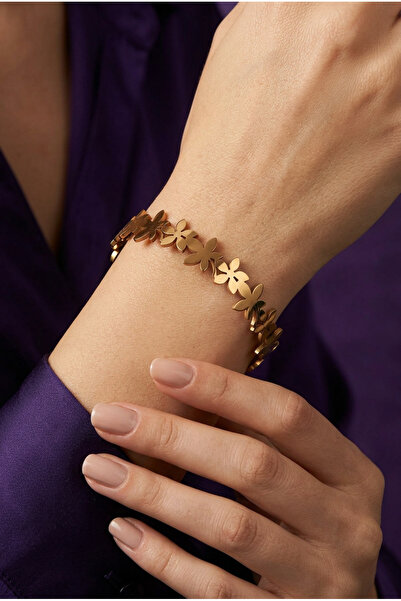 Begondio Minimalist Italian Style Laser Engraved Women's Cuff Bracelet