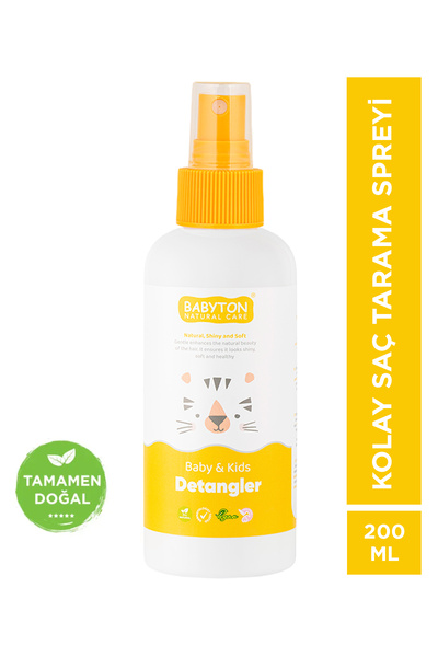 BABYTON Doğal Kolay Saç Tarama Spreyi 200 ml
