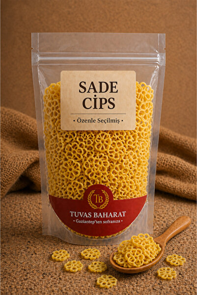TUVAS BAHARAT SADE (Suriye Cips) (500GR X2=1KG) Yağda Açılan Cips | Ev Yapımı...