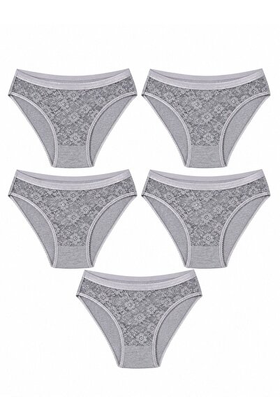 Hepsine Rakip 5-dijelni ženski bikini gaćice od čipke safir