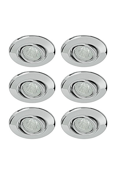 Lamba Paulmann 6 x 35W Quality Line 12V Halojen GU5.3 Gömme Spot 110mm Ampul ...