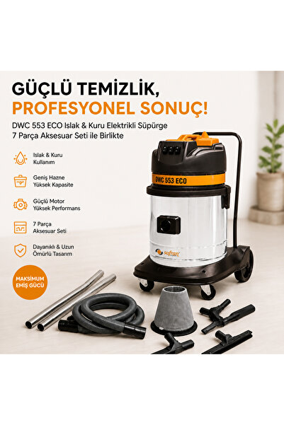 Safran Süpürge full aparatı Dwc553 pro modeli