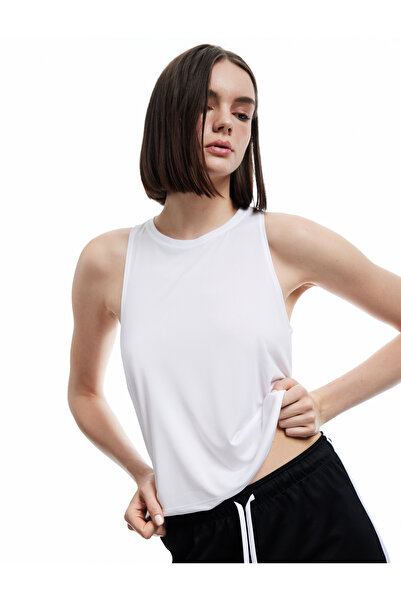 Koton Sleeveless Comfortable Fit Crew Neck Basic Athlete Tank Top