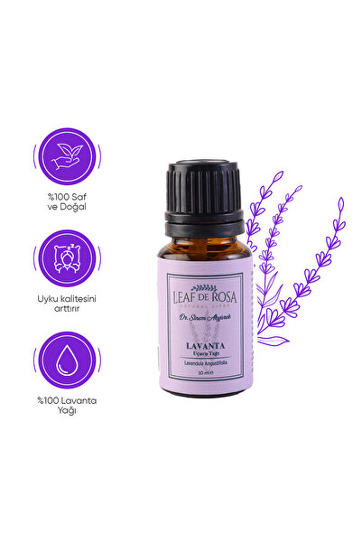 LEAF DE ROSA زيت اللافندر العطري 10 مل