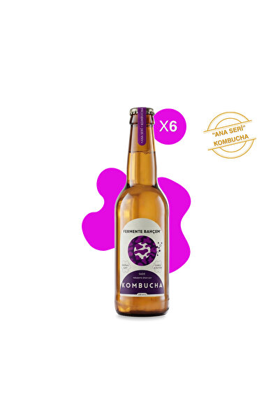 Fermente Bahçem Sade 6'lı Paket - Kombucha