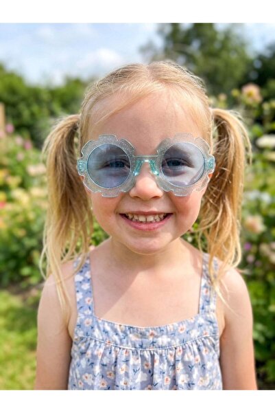 The Cloudish Shop Girl's Daisy Sunflower Glitter Sunglasses - Daisy Sunflower...