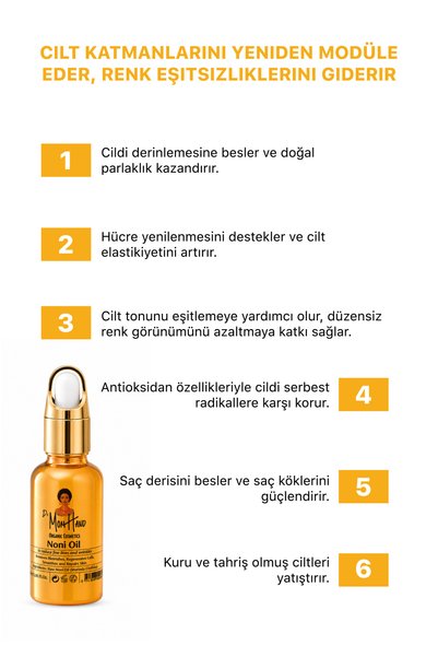 Dr. Mom Hand Raw Noni Oil 30ml, 100% Pure, Raw, Unrefined