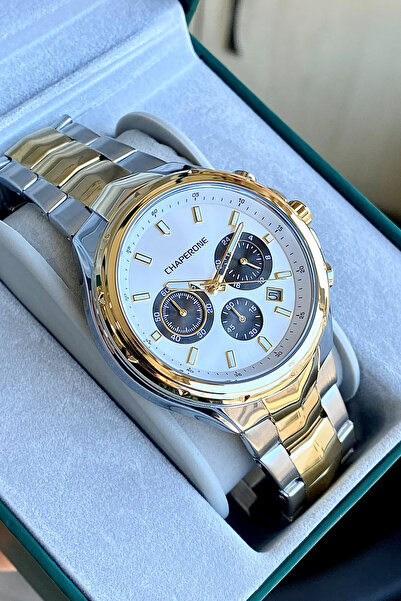 Chaperone Ch197M Men's Wristwatch with Steel Strap