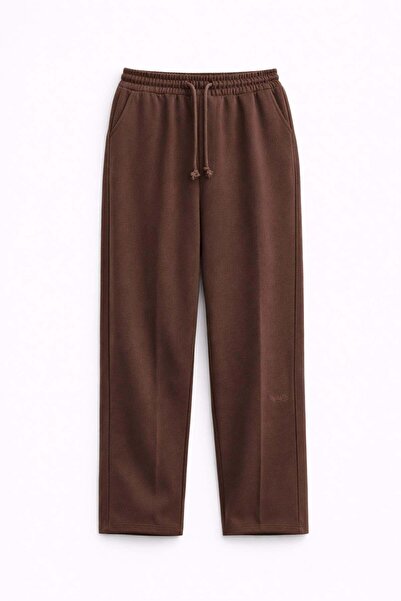VAMOSCLO Baggy Fit Eşofman Alt Kahve