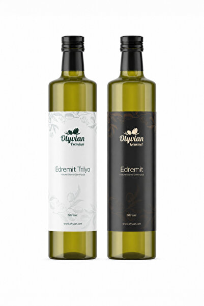 Olyvian Gourmet Edremit Cinsi & Premium Edremit Trilya Cinsi Doğal Natürel Sı...