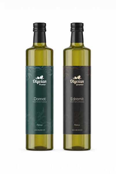 Olyvian Premier Domat Cinsi & Gourmet Edremit Cinsi Doğal Natürel Sızma Zeyti...