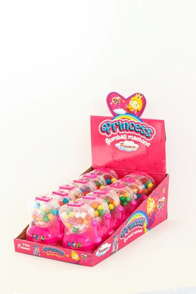 fenomen Princess Jackpot - 12 Pieces Gum Machine