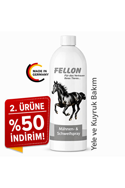 Fellon At Yele Ve Kuyruk Doğal Bakım Spreyi 1 Litre, Kimyasal İçermez, Almany...