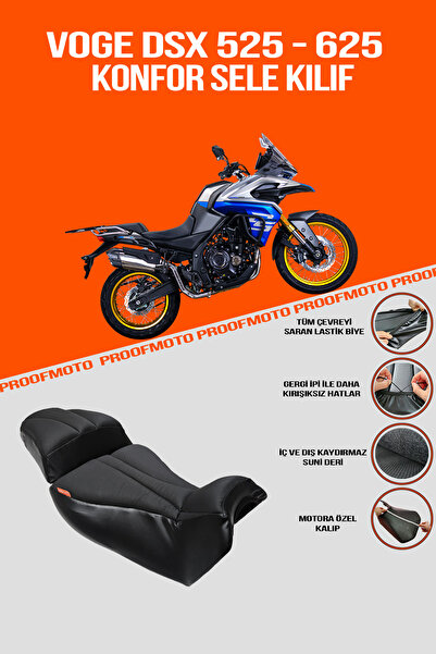 PROOFMOTO Voge 525 and 625 Dsx Comfort Saddle Cover