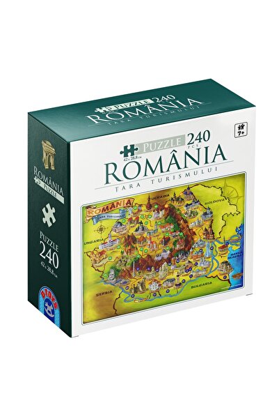 D-Toys Puzzle 240 piese - România - Țara Turismului