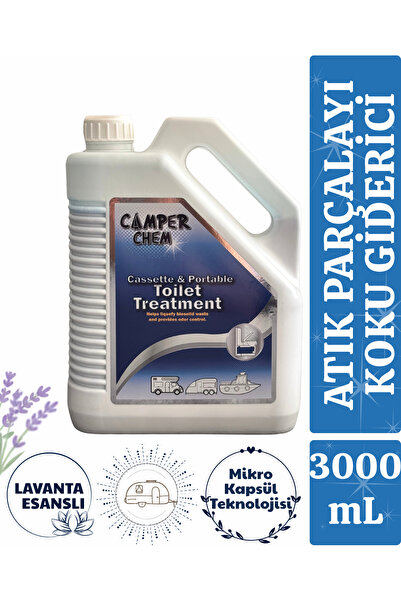 CAMPER CHEM Karavan Tekne Tuvalet Kimyasalı - Toilet Treatment-atık Parçalayı...