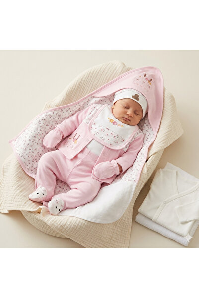 Baby Violette طقم ملابس لحديثي الولادة مكون من 10 قطع من القطن العضوي