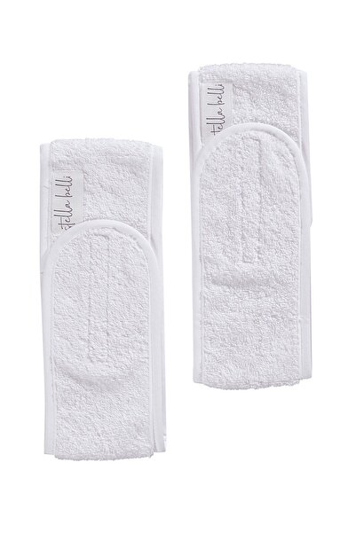 Stella Belli Saç Bandı 2 Adet Havlu Kadın & Erkek Yoga Spa Cilt Bakımı Makyaj...