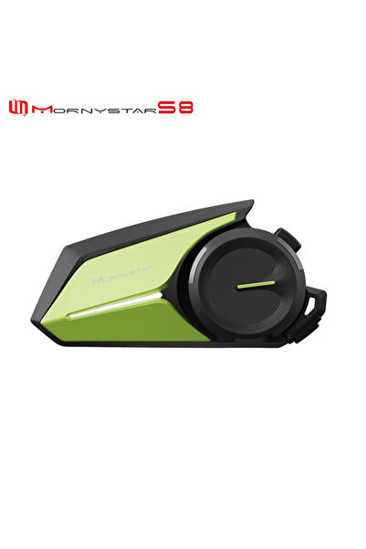 Choice1 Green Mornystar S8 Intercom Bluetooth For Motorcycle Helmet Headset F...