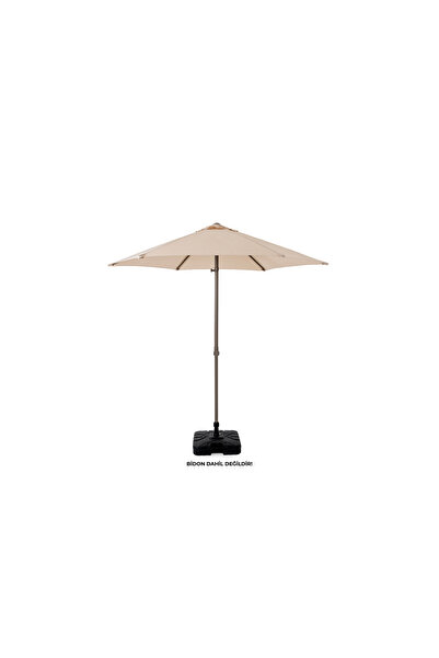 SOLERA PARASOL Amalfi Yuvarlak Şemsiye 220x220 cm Cappuccino