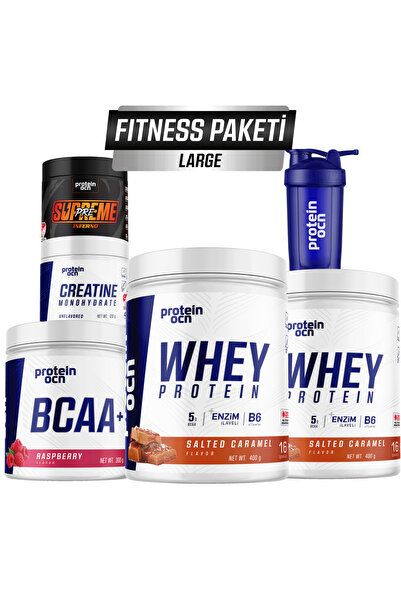 Proteinocean Fıtness Paketi Large - Salted Caramel Ahududu
