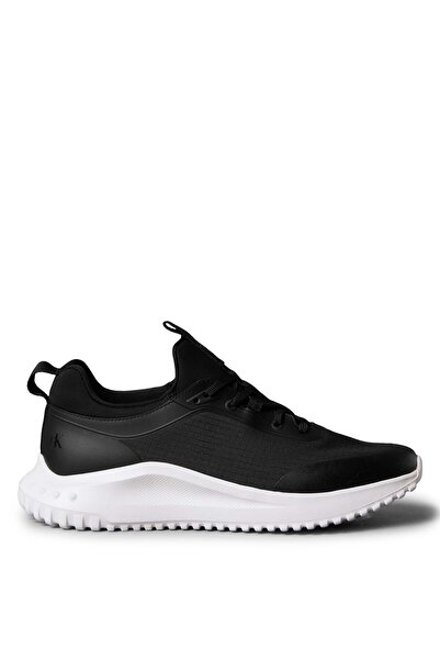 Calvin Klein Siyah Erkek Sneaker EVA RUNNER LACEUP SOCK MAT MIX