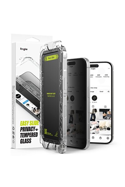 Ringke Folie de protecție pentru iPhone 16 Plus / iPhone 15 Plus (set de 2) -...