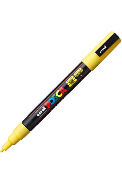 Uni Posca Marker Posca PC-3M 0.9-1.3 mm galben